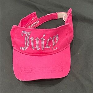Juicy Couture Cute Pink Visor Hat